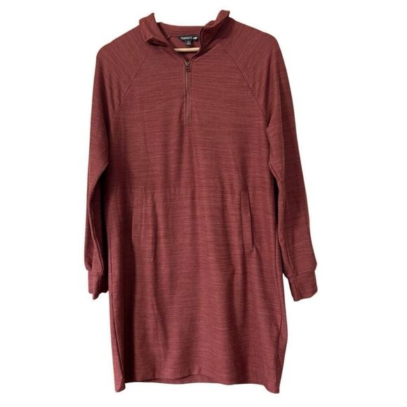 Toad & Co intermosso quarter zip dress size M